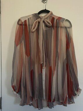 Zimmermann Sheer Silk Blouse Size 1/Small